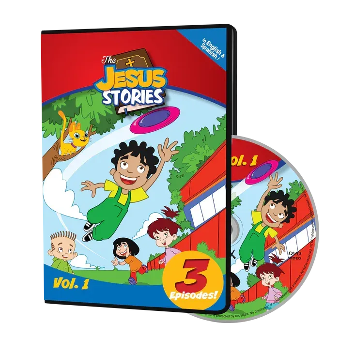 DVD The Jesus Stories Vol 1 Disc.