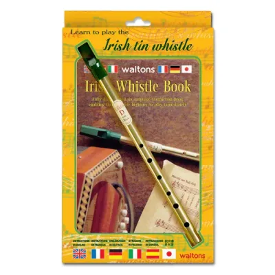 Irish Tin Whistle and Instruction Book