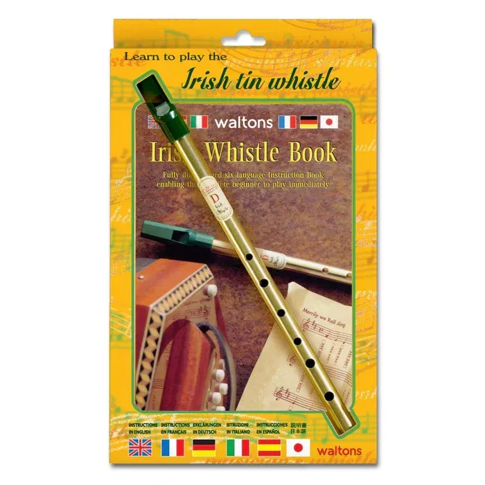 Irish Tin Whistle and Instruction Book