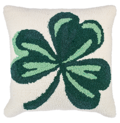 Shamrock Pillow 18" x 18" Disc.
