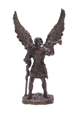 4" Archangel Gabriel Bronze Statue