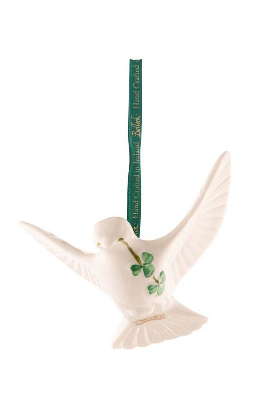 Belleek Dove Ornament
