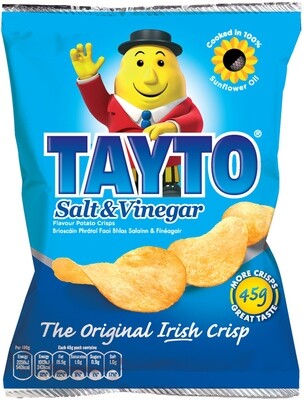 Tayto Salt &amp; Vinegar Crisps