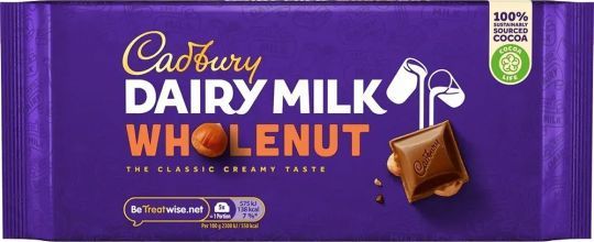 Dairy Milk Wholenut (Large UK)