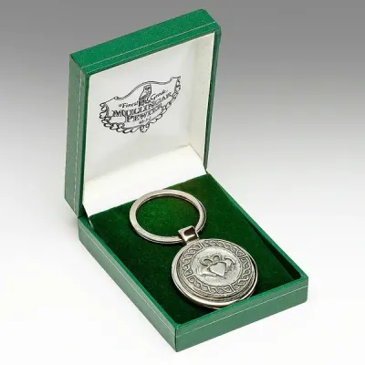 Mullingar Pewter Claddagh Keyring Mullingar Pewter Claddagh Keyring