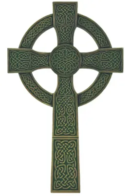 8" Celtic Cross Bronze