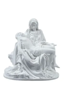 7" Pieta White Statue 7" Pieta White Statue