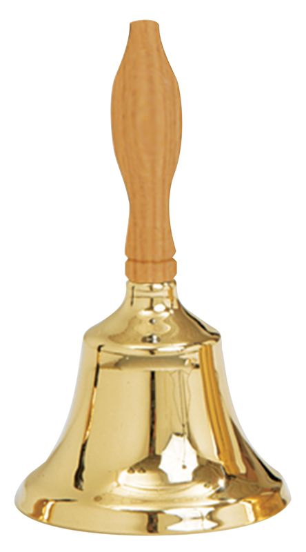 Medium School Bell, Gold Medium School Bell, Gold