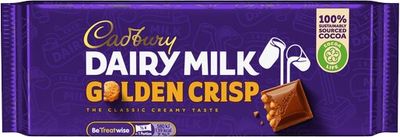 Cadbury Dairy Milk Golden Crisp Cadbury Dairy Milk Golden Crisp