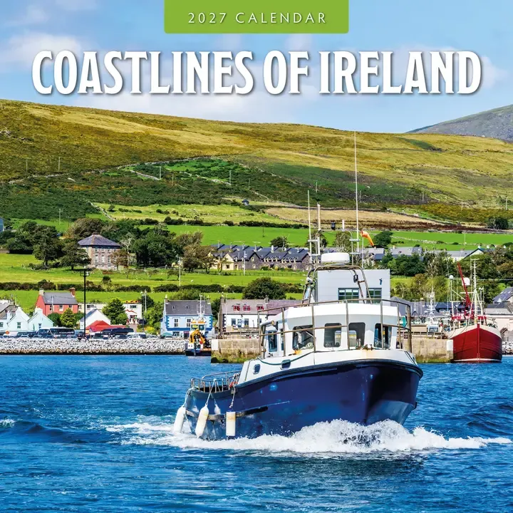 2027 Coastlines of Ireland Monthly Wall Calendar | 12" X 12" 2027 Coastlines of Ireland Monthly Wall Calendar | 12" X 12"