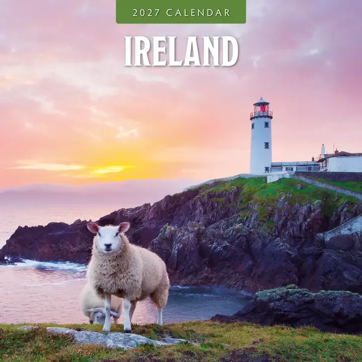 2027 Ireland Monthly Wall Calendar | 12" X 12" 2027 Ireland Monthly Wall Calendar | 12" X 12"
