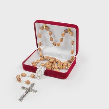 Holy Land Olive Wood Rosary