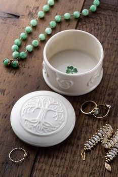 Belleek Tree of Life Trinket Box Belleek Tree of Life Trinket Box