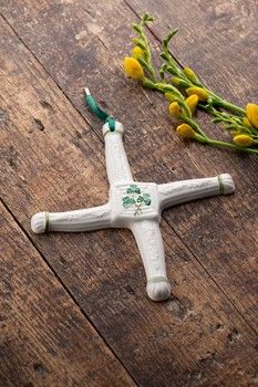 Belleek St. Brigid's Day Cross