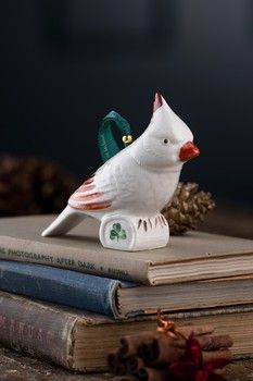 Belleek Cardinal Ornament Belleek Cardinal Ornament