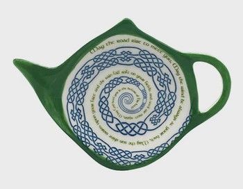 Irish Blessing Spiral Teabag Holder