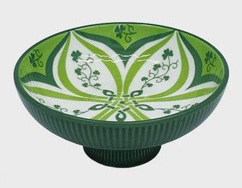 Celtic Snack Dish - Shamrock Bouquet
