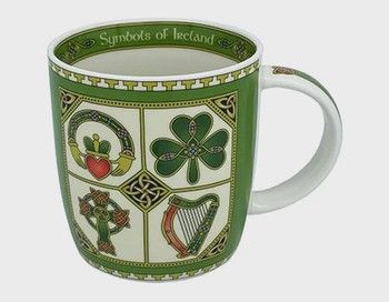 Symbols of Ireland Mug