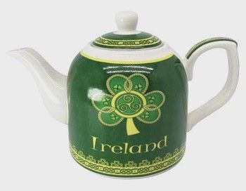 Shamrock Spiral Teapot