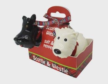 Scottie &amp; Westie Salt &amp; Pepper