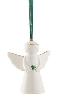 Belleek Classic Irish Angel Ornament