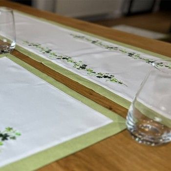 Forty Shades of Green Table Runner