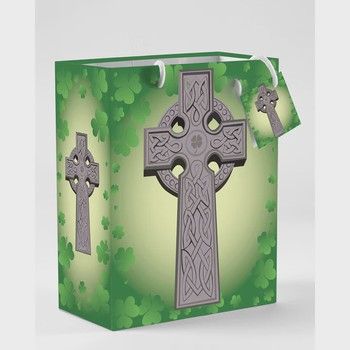 Celtic Cross Small Gift Bag