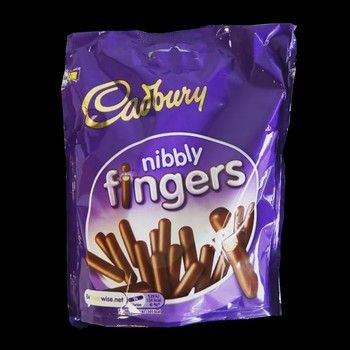 Cadbury's Chocolate Mini Fingers Pouch 125g Cadbury's Chocolate Mini Fingers Pouch 125g