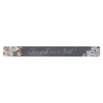 It is Well with My Soul Blue Magnetic Strip It is Well with My Soul Blue Magnetic Strip