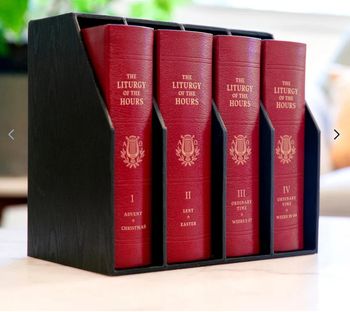 The Liturgy of the Hours, Second Edition - 4-Volume Bundle (Standard Leather, Standard Print) The Liturgy of the Hours, Second Edition - 4-Volume Bundle (Standard Leather, Standard Print)