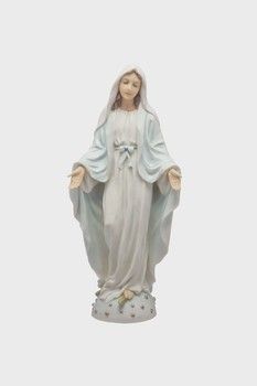 8" Lady of Grace in White