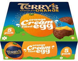 Terrys Chocolate Orange Filled Egg 5 Pack 170g (6oz)