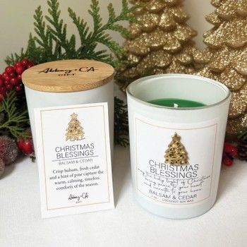 Christmas Blessing Candle