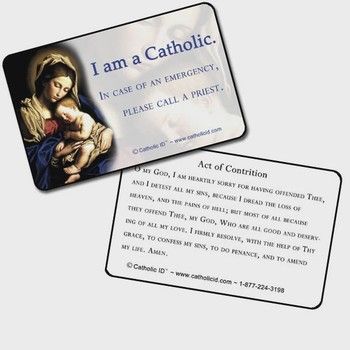Catholic ID Card