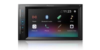 Pioneer Double Din Bluetooth Car Stereo Touch Screen DMH-240EX