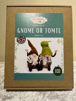 Gnome or Tomte Small Needle Felt Kit
