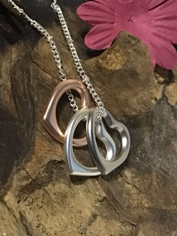 Triple Heart Necklace