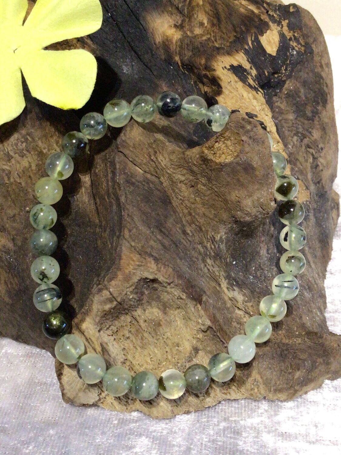 Prehnite Stretch Bracelet