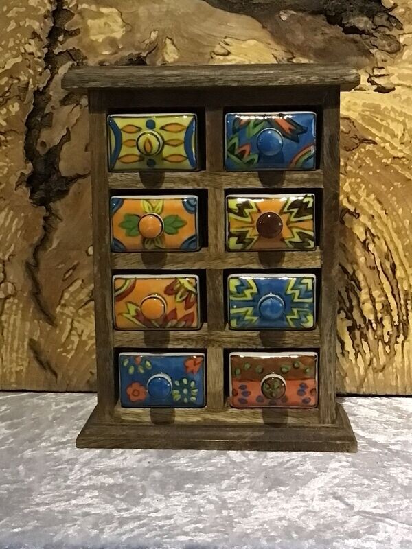 8 Drawer Hand-made Chest