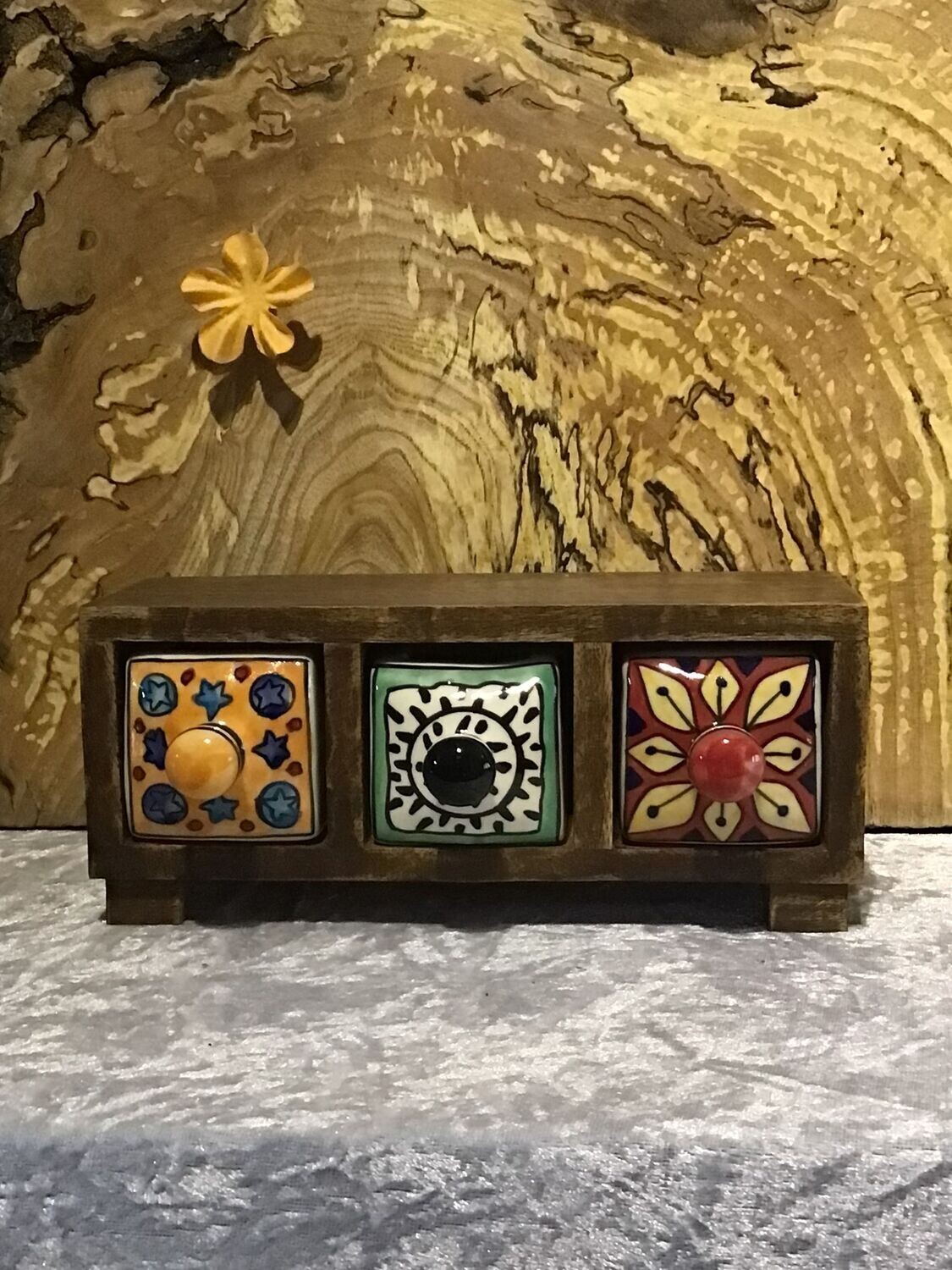 3 Drawer Hand-made Chest