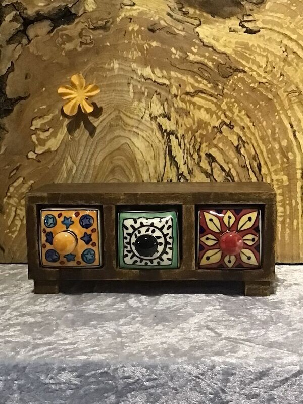 3 Drawer Hand-made Chest