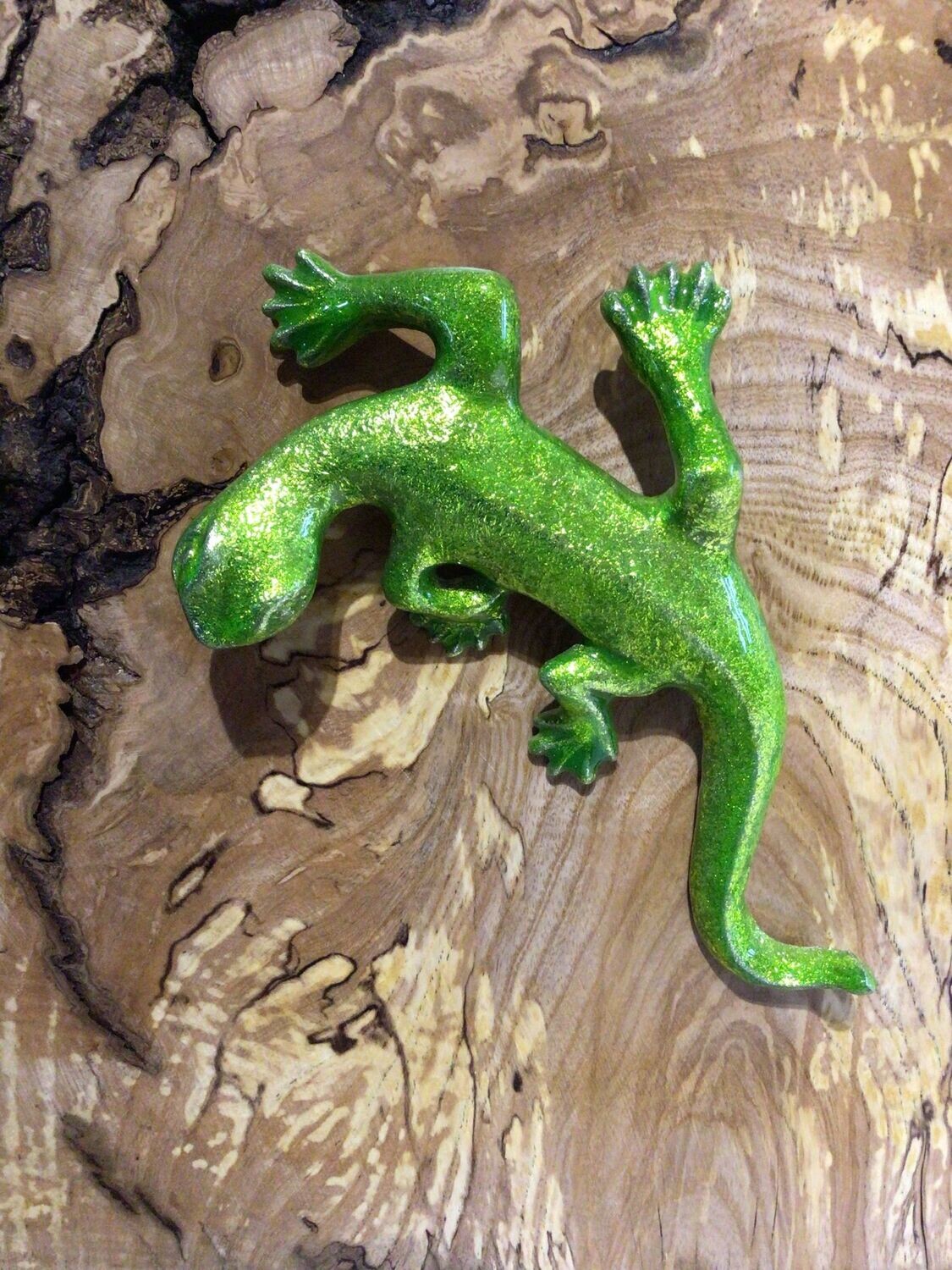 Glitter Lime Gecko