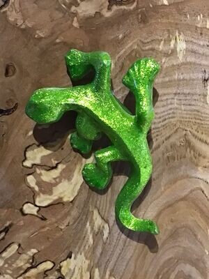 Glitter Lime Gecko