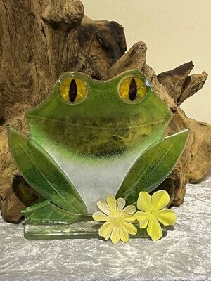 Handcrafted Froggy the Frog