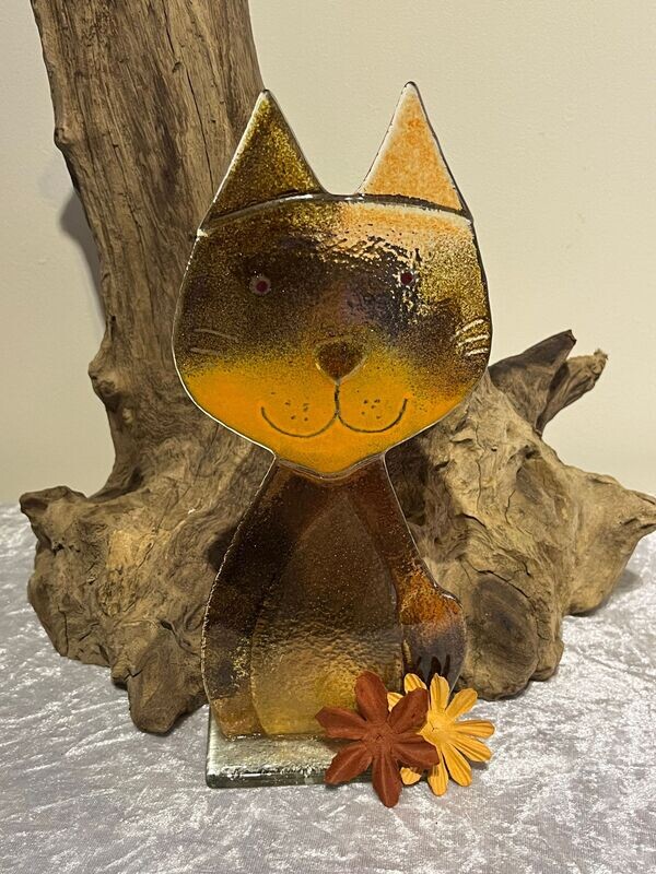 Handcrafted Tabby Cat