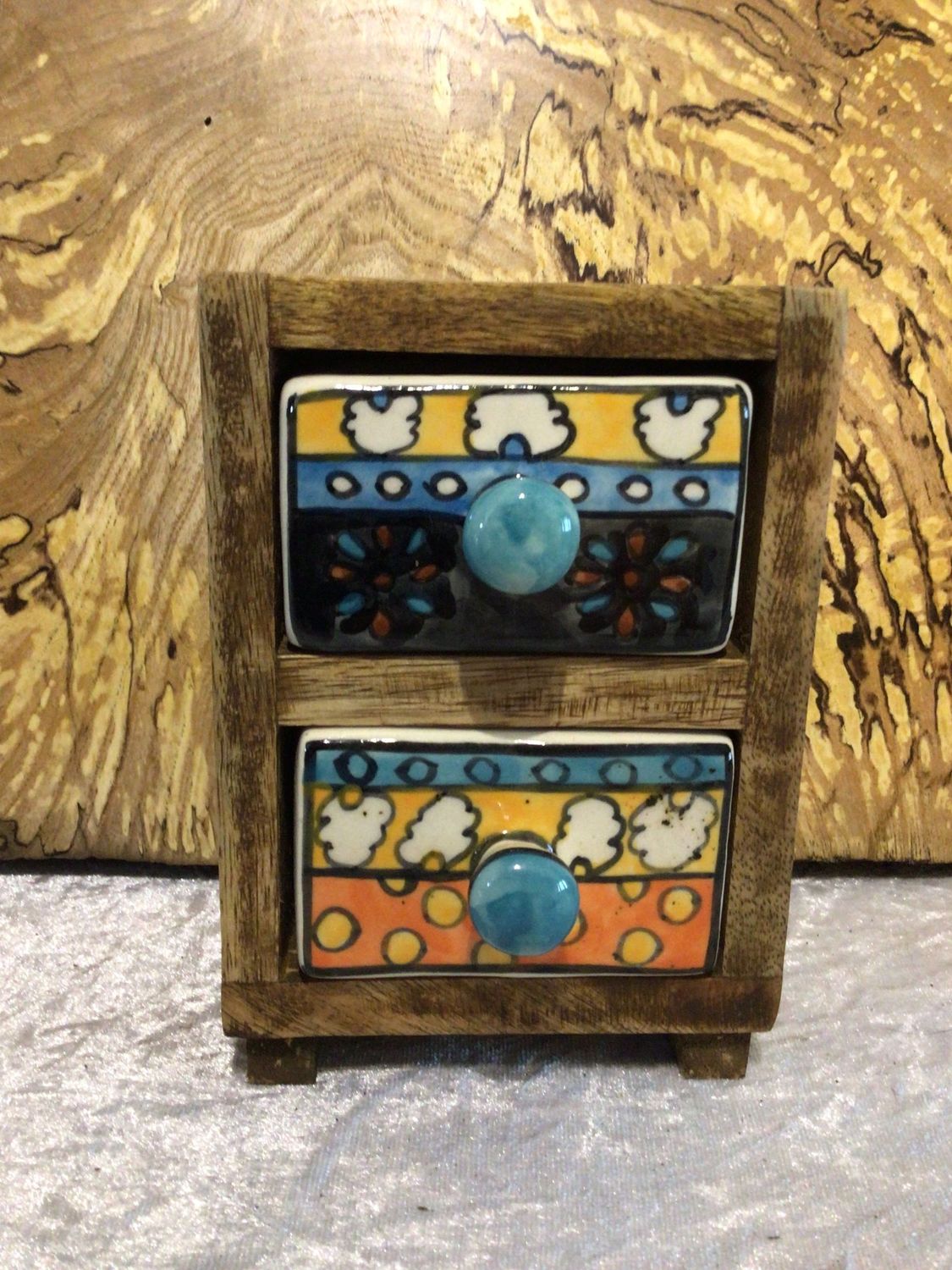 2 Drawer Hand-made Chest