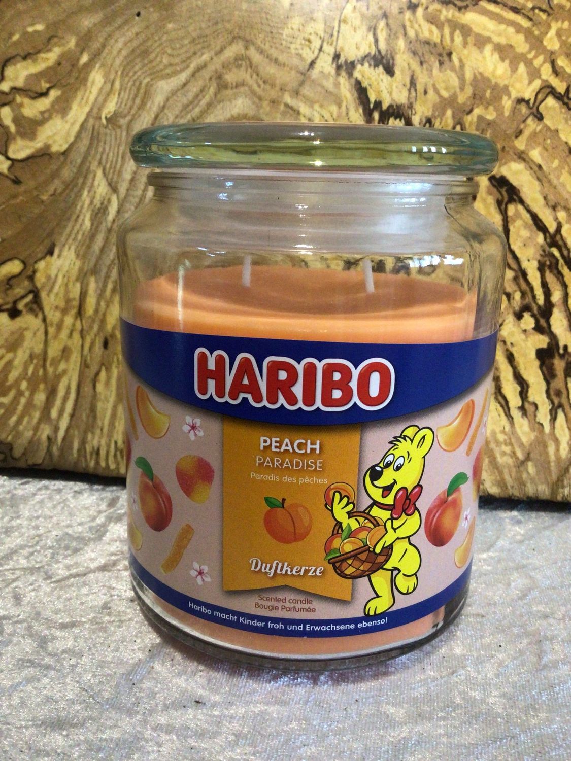 Haribo Peach Paradise Scented Large Candle