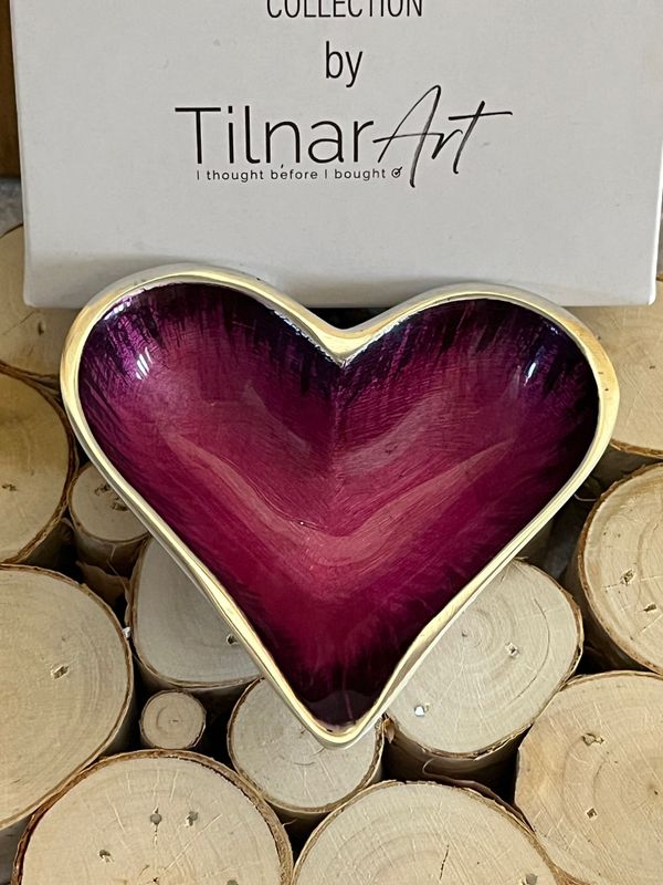 Pink Heart Dish