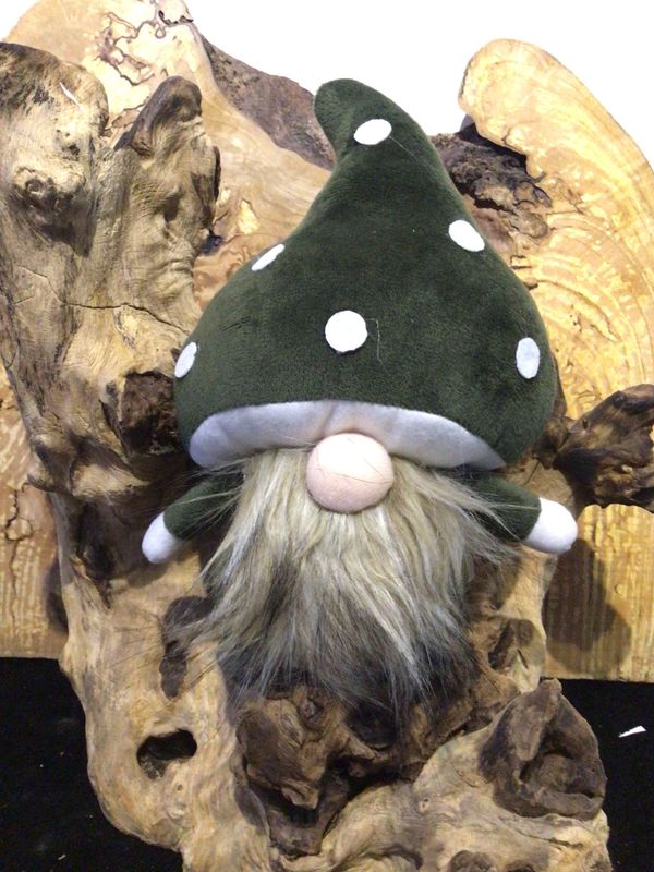 Dark Green Forest Mushroom Gonk