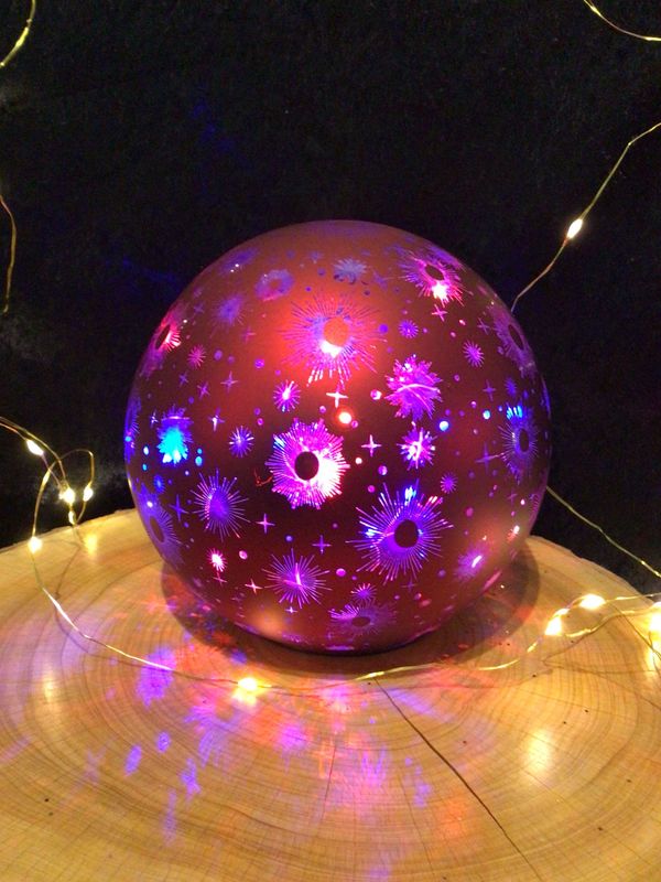 Luxa Christmas Glass Globe